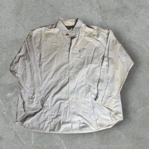 Ralph Lauren Shirt Mens XXL Light Blue Denim Blaire‎ Chambray Button Up Casual
